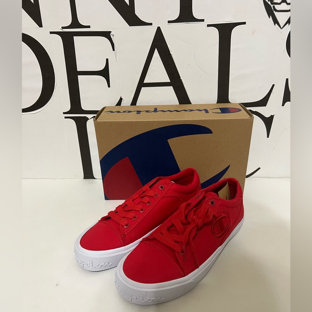 Champion red shoes size 5 brand new